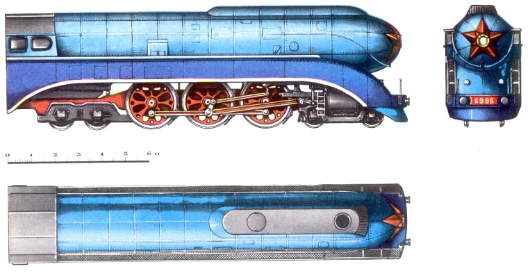 Курьерский паровоз типа 2-3-2В