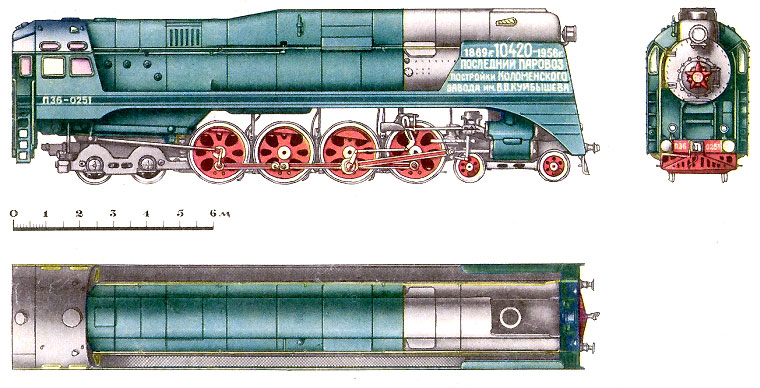 Пассажирский паровоз серии П36